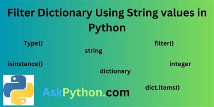 filter vs dictionary