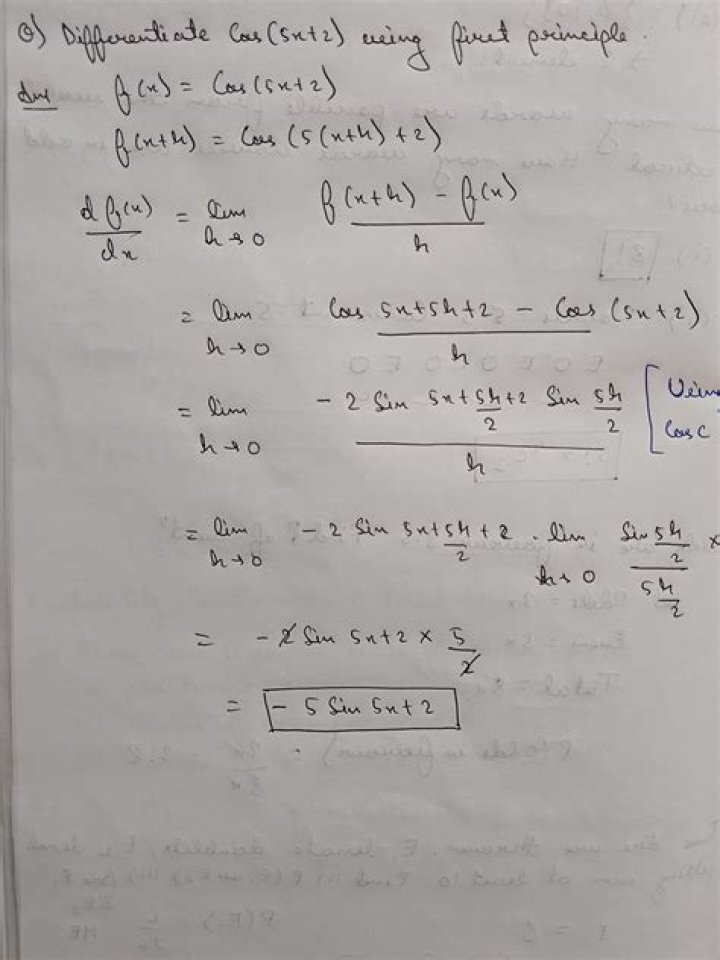 Find 6th derivative of $(\cos(5x^2)-1)/x^2$ at $x=0$