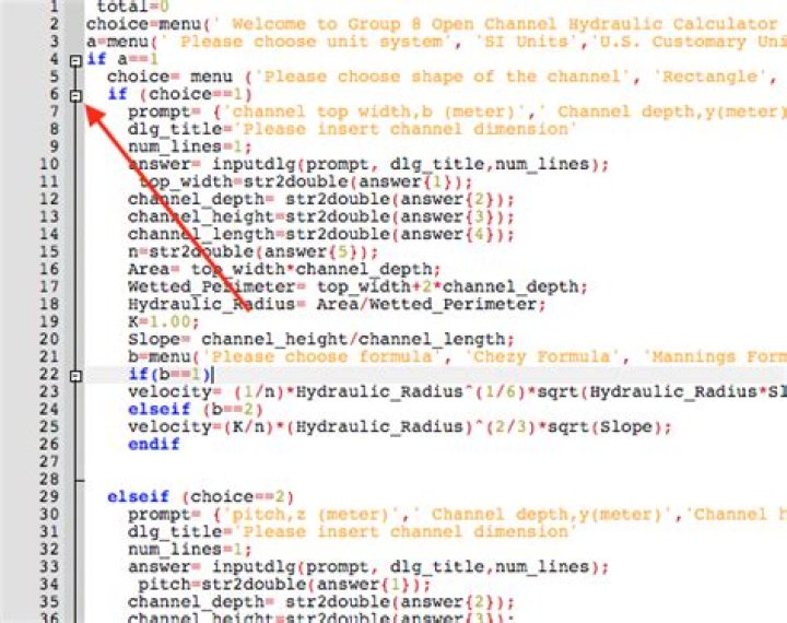 Find a parse error in Octave
