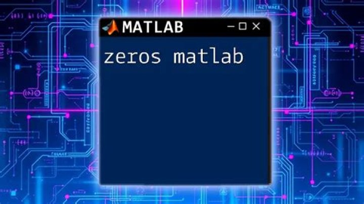 Find intersections of a general vector with zeros MATLAB