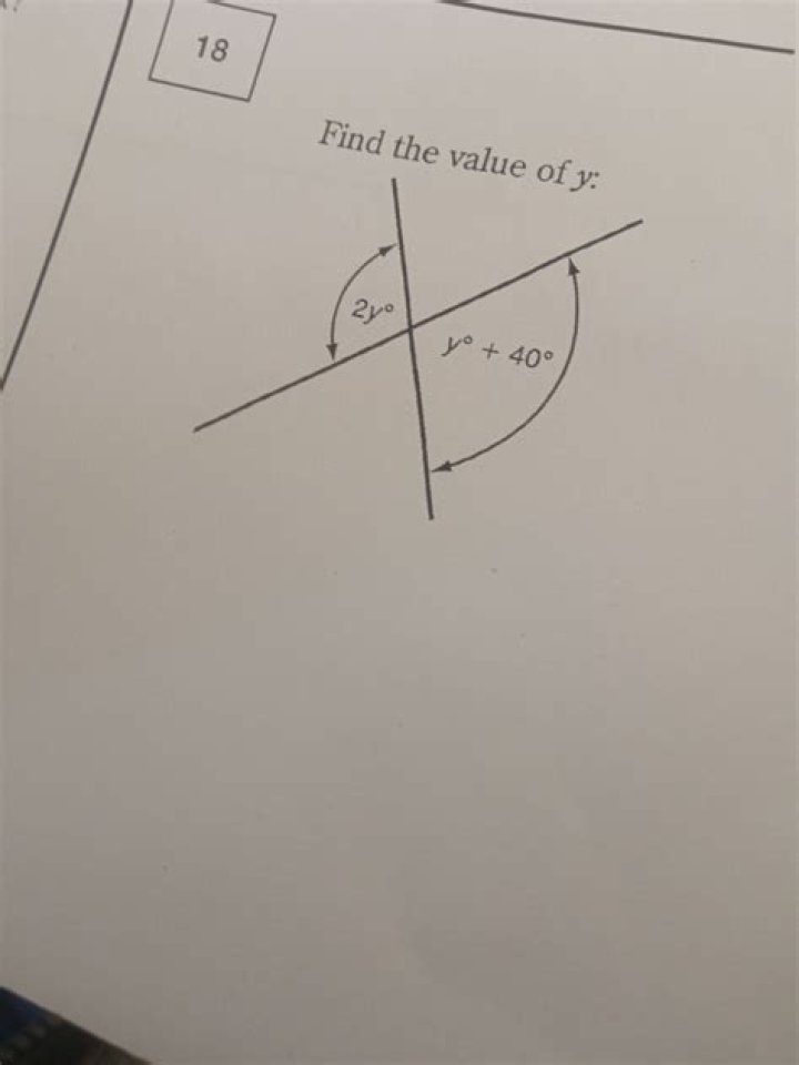 Find the value of y [closed]