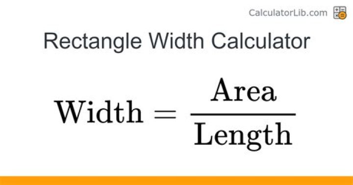 Find width of a rectangle around a smaller rectangle