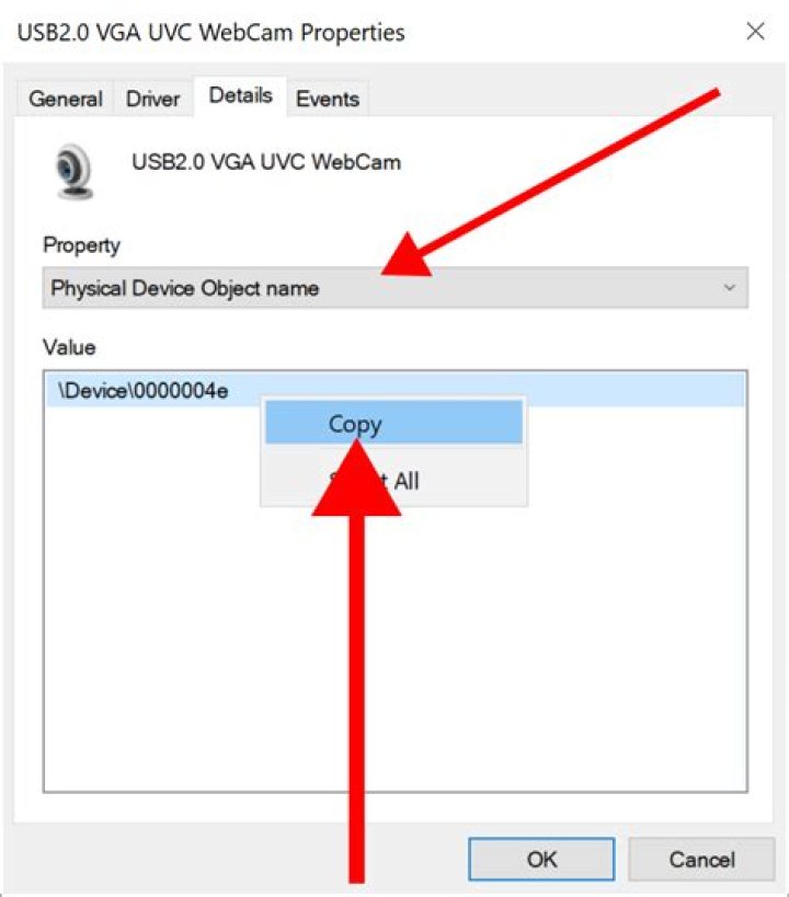 Finding a device given a physical device object name