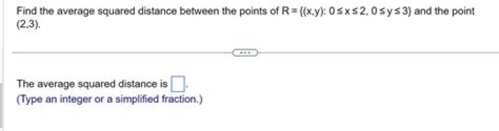 Finding average squared distance of points in $[-1,1]\times[-1,1]$ to the origin