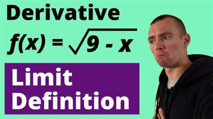 Finding derivative of $\sqrt{9-x}$