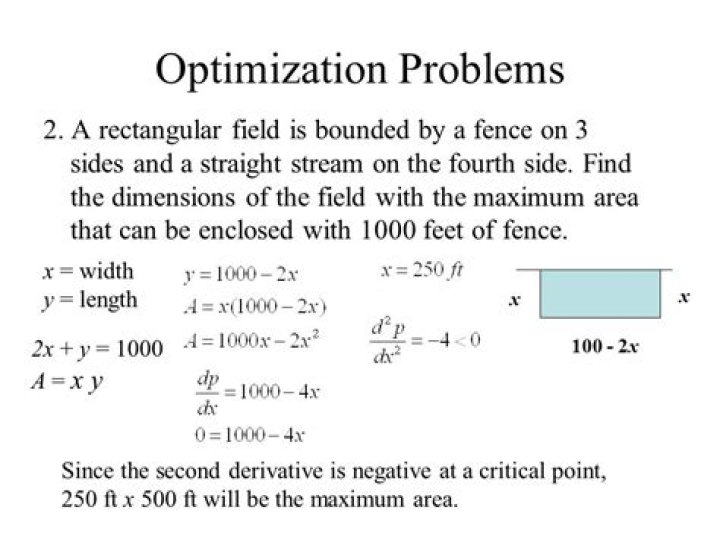 Finding the interval for an optimization problem involving a silo