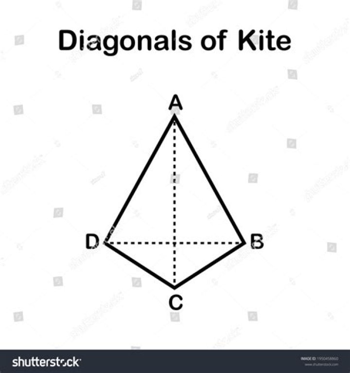 Finding the Length of the Diagonals of a Kite