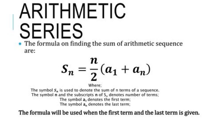 Finding the sum of arithmetic series when last term and common difference is given .