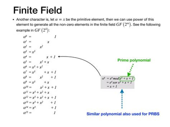 Finite fields and primitive elements