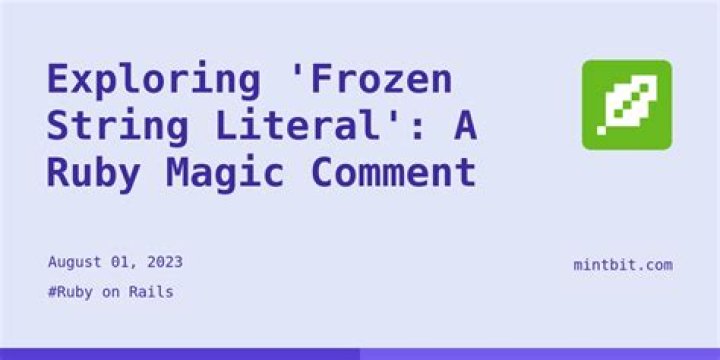 fix `Missing frozen string literal comment` issue