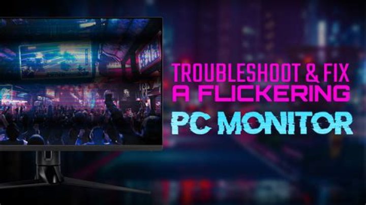 Flickering 4k@60Hz monitor