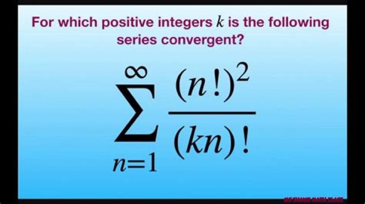 For which positive integers k is this series convergent: $\sum_{n=1}^{\infty}\frac{(n!)^2}{(kn)!}$