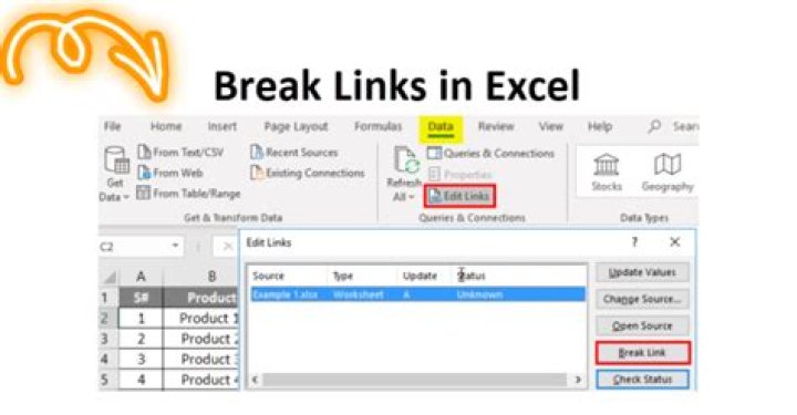 Force external link in Excel to break if the file can't be found