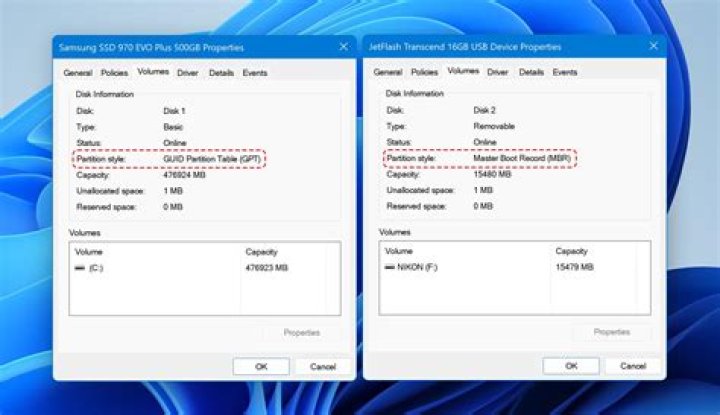 Found a dos partition table in /dev/nvme1n1