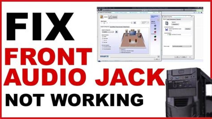 Front audio jack not working(Ubuntu 20.04)