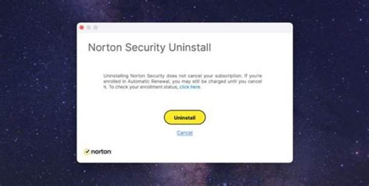 Fully uninstall Norton from mac