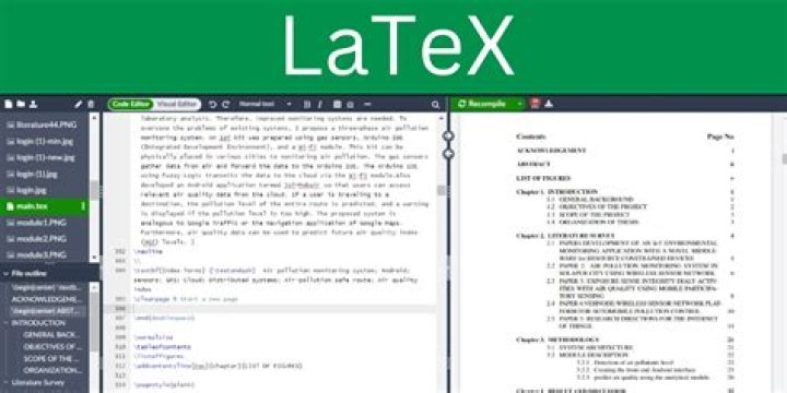 Generating a single LaTeX file by merging different LaTeX files