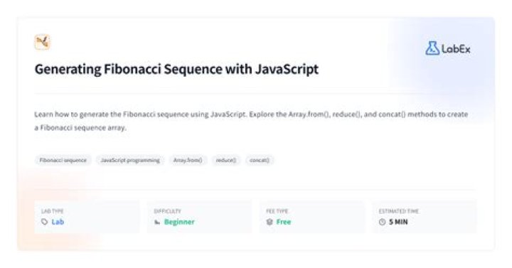 Generating Fibonacci Sequence