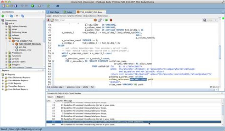 Generating HTML from PL/SQL