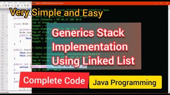 Generic stack implementation