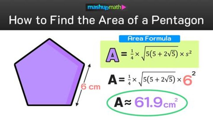 Geometrically find the center of a pentagon or hexagon