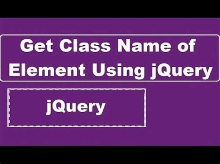 Get class name using jQuery