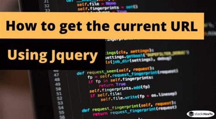 Get current URL with jQuery?