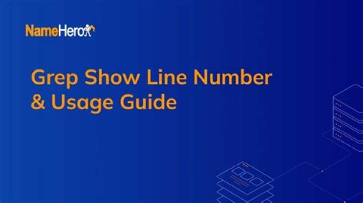 Get line number while using grep