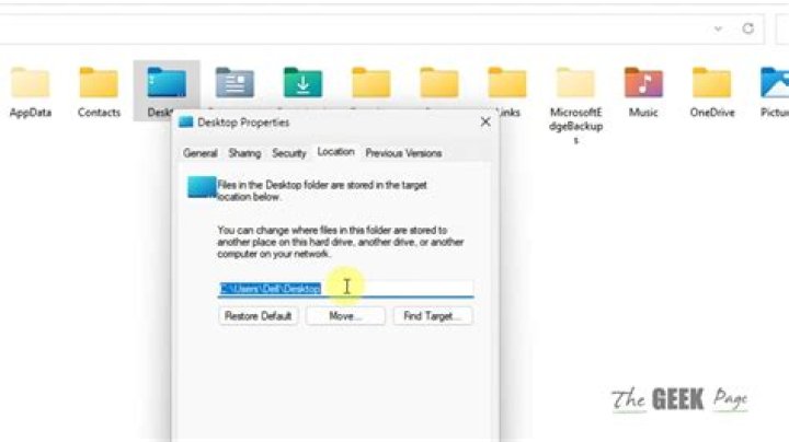 Get path of the Desktop folder