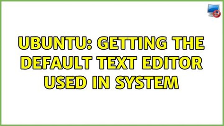 Getting the default text editor used in system