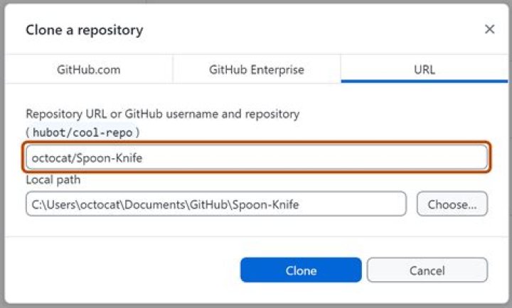 Git: cloning repository into new repository