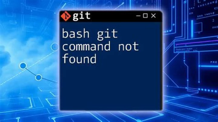 Git: Command not found Windows