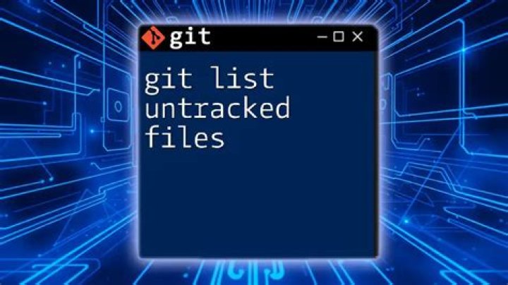 git: How to ignore all present untracked files?