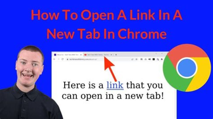Google Chrome blocks links opened in new tab