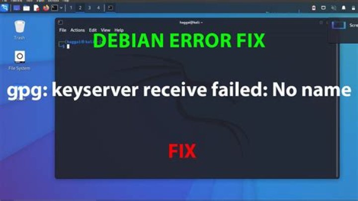 gpg: keyserver receive failed [closed]