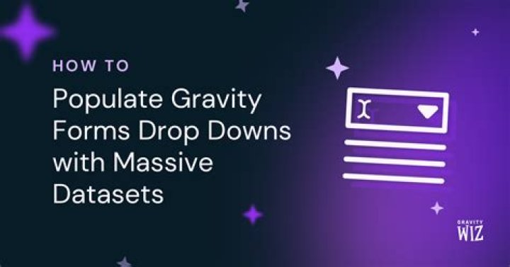 Gravity Forms - Drop Down based of entries from Database