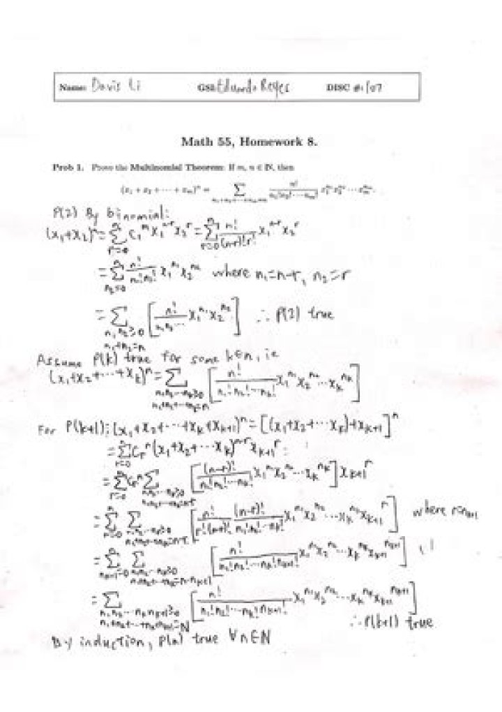 Harvard math 55 materials