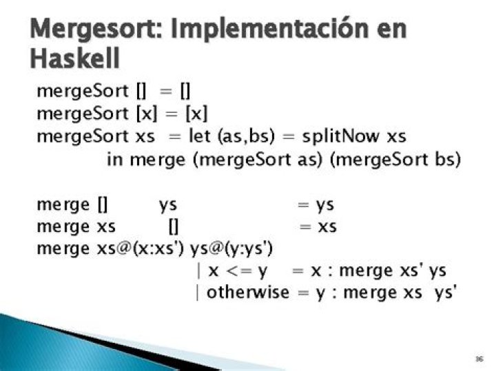 Haskell Merge Sort