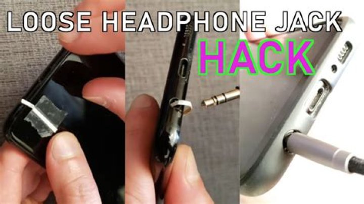 Headphone jack potentially getting loose