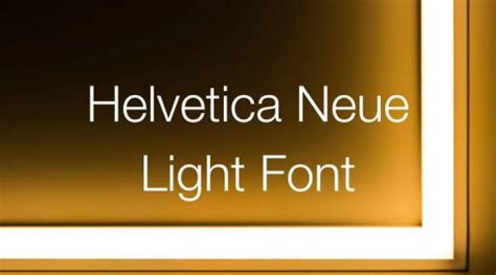 Helvetica Neue Light,iOS