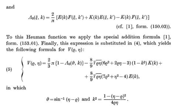 Heuman function in Matlab - intersection between sphere and cylinder