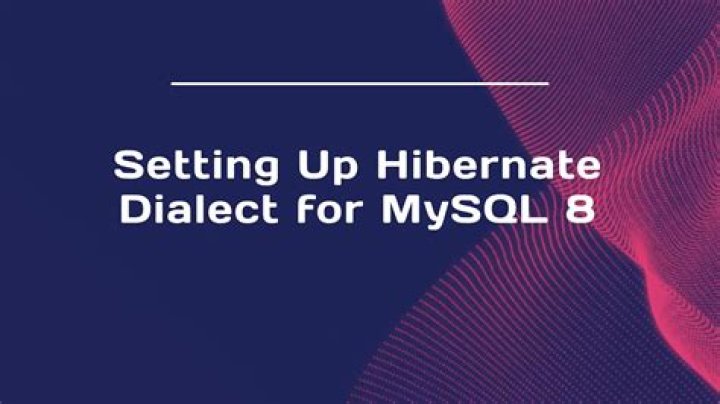 Hibernate dialect for MySQL 8?
