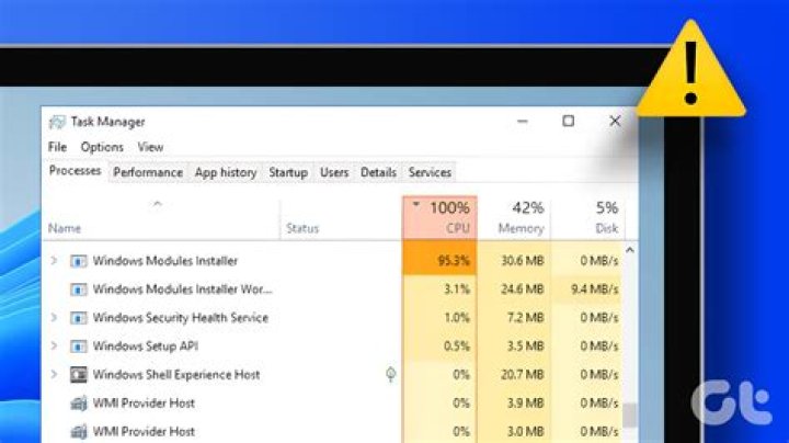 High CPU in windows explorer