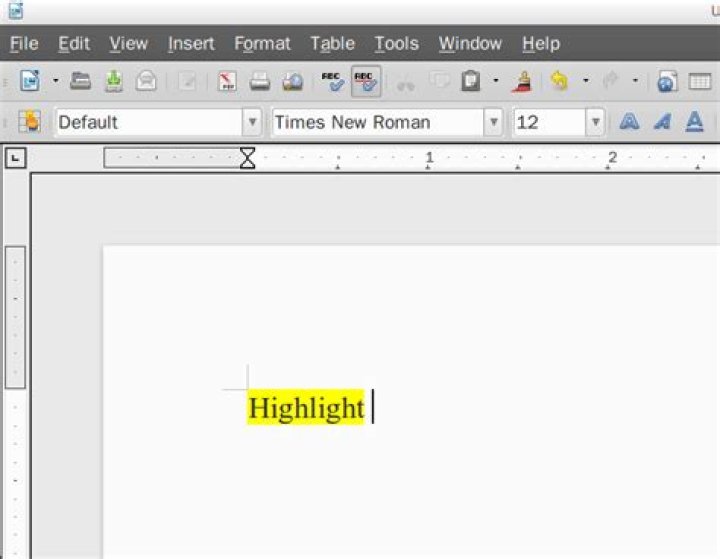 Highlights in Libreoffice Writer cannot be undone in Office Word