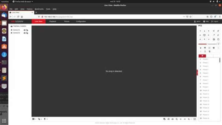 Hikvision plug-in not detected