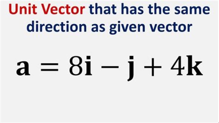 Homework Help - Finding a Vector when given two points, and then finding a unit vector in the same direction