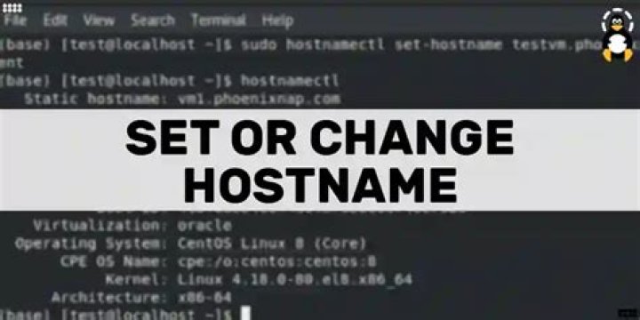 hostnamectl: command not found