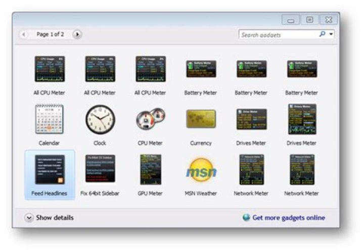 How can I add a RSS Feed to the Windows 7 RSS Gadget?