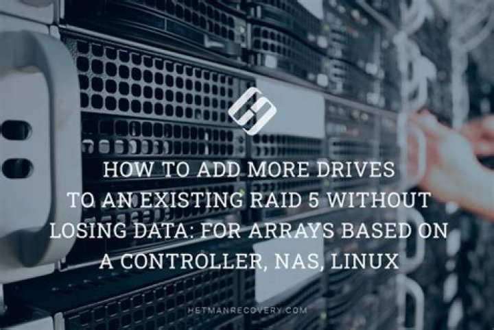 How can I add drives to increase the capacity of a software raid 5 without losing data?