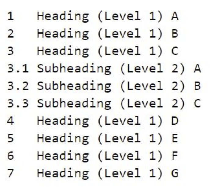 How can I apply multilevel numbering only to some headings in MS Word and not all headings of a level?